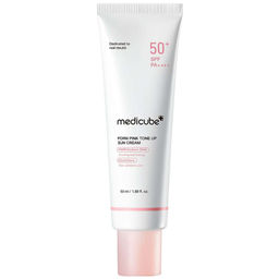 Тонирующий солнцезащитный крем с ПДРН - PDRN Pink Tone Up Sun Cream SPF50+ PA++++, 50 мл