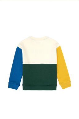 Erkek _ocuk Koyu Ye_il Bisiklet Yaka Sweatshirt Sepette S_rpriz _ndirim - U.s. polo assn фото 3
