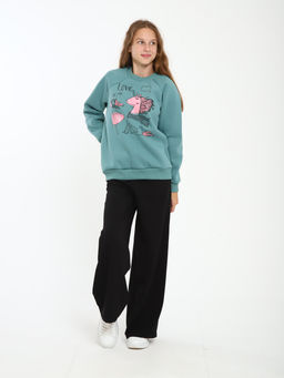 Толстовка "Дружба" оливковый