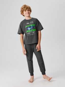 ACOOLA / Пижама детская для мальчиков Ad графитовый