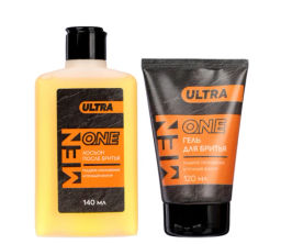 BIOPROVINCE набор ONE MEN (гель д/бритья 120мл+лосьон п/бритья 140мл)