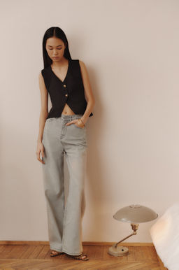 Жилет из трикотажа