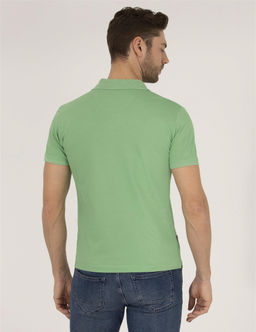 A__k Ye_il Slim Fit Polo Yaka Merserize Ti__rt - Pierre cardin фото 5