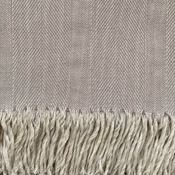 Плед Елочка 140х200см, бел/беж, хл 95%, пэ 5% - Paters фото 3