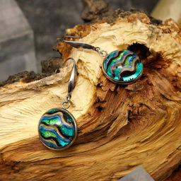 Серьги из муранского стекла