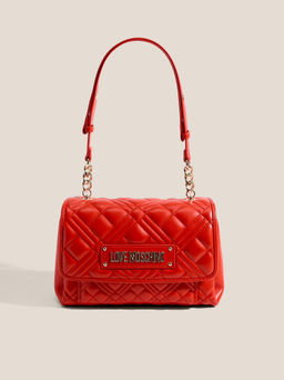 Женская сумка на плечо LOVE MOSCHINO QUILTED BAG Артикул 4623874, рубиновый