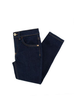 K_z _ocuk Koyu Mavi Jean Pantolon