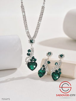 Женский набор бижутерии из страз - Bruno фото 5