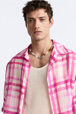 CHECK PRINT SHIRT - LIMITED EDITION - Zara фото 6