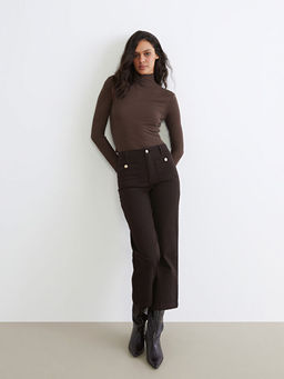 Wideleg Kad?n Jean Pantolon