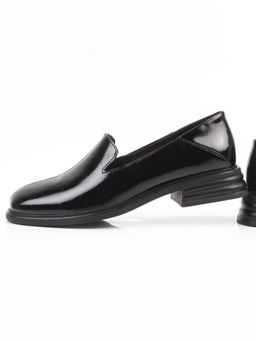 06-M47-3 BLACK Туфли женские (натуральная кожа)