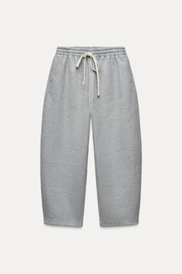 DRAWSTRING BARREL TROUSERS - Zara фото 2