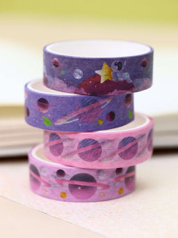 Набор декоративного скотча Astronaut, purple