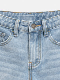 ACOOLA / Шорты джинсовые детские для девочек Odete голубой  фото 5