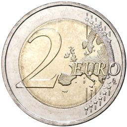 2 евро 2021 года J Германия Федеральные земли Германии Саксония-Анхальт (Магдебургский собор)