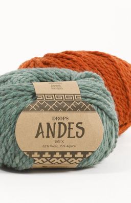 Цена за 10 мотков пряжи ANDES MIX