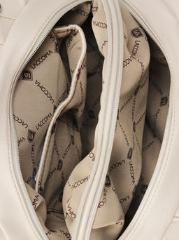 LACCOMA сумка София-слоновая кость эко кожа хлопок