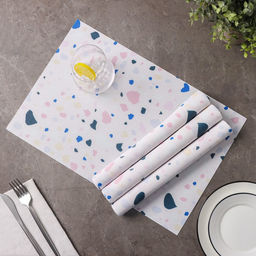 Набор салфеток сервировочных Доляна Мармелад, 4 шт, 4530 см, цвет белый