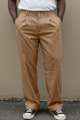 TRENDYOL MAN Wideleg Baggy Rahat Kal?p Dokuma Kumas Beden Pantolon TMNSS25AR00001
