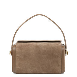 M1089-J browd, Женская замшевая сумка, Barcelo Biagi