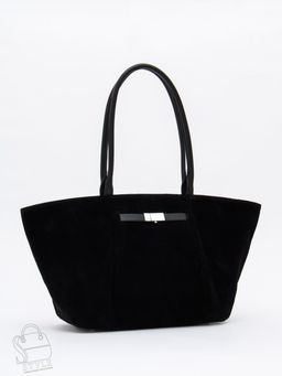 Сумка женская кожаная 1034M black Polina&Eiterou