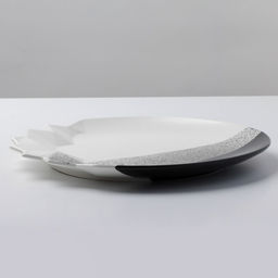 Тарелка плоская керамическая Снежные горы, d=27 см - Дорого внимание фото 6