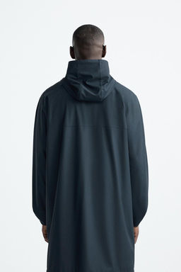 RUBBERISED PARKA WITH HOOD - Zara фото 4