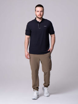 E2371-3 Футболка поло мужская