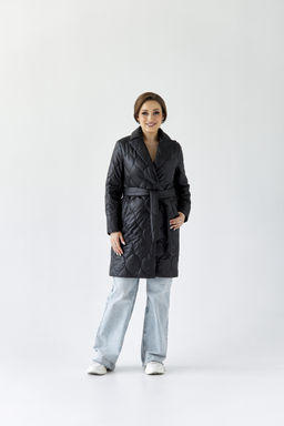 Куртка женская демисезонная 25830-00 (черный) - Kankan фото 2