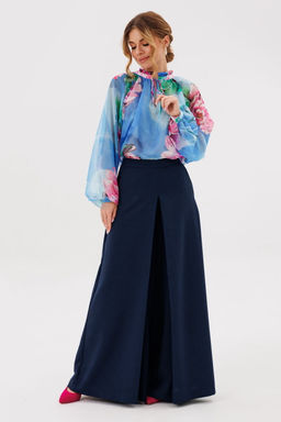 Костюм AmberA 2137-2 голубой/синий