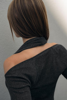 HALTER DOUBLE BOLERO T-SHIRT - Zara фото 3