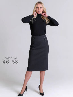 Юбка для холодной погоды с добавлением шерсти