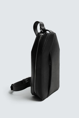 BANDOLERA VERTICAL TEXTURA / Negro - Zara фото 6