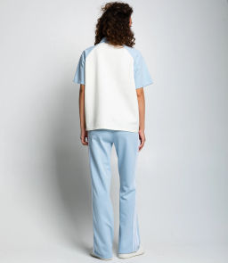 Спортивный костюм #КТ6605 (3), голубой, кремовый - Dommod фото 4