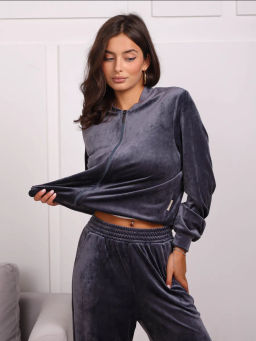 Костюм женский Кэт-5 Графит (мрамор) - Modamica фото 9