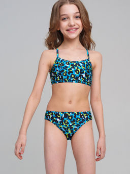 12521161 Комплект для девочек: купальный костюм, парео - Playtoday фото 2