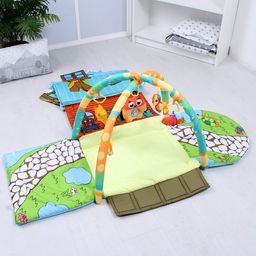 Развивающий коврик с дугами Тропинка к дому,100х52 см, Крошка Я - Simaland фото 2