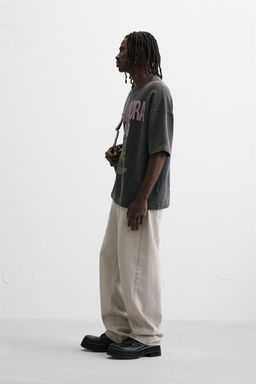 WASHED SLOGAN SWEATSHIRT - Zara фото 4