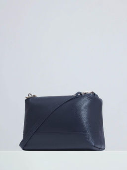 Женская кожаная сумка Richet 2767LN 846 Синий