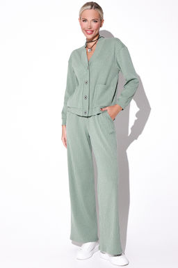 Женский Костюм Модная весна (шалфей)