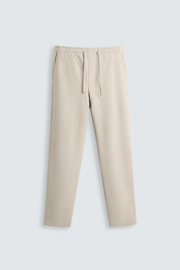 PANTAL?N CINTURA JOGGER CONFORT / Beige - Zara фото 5