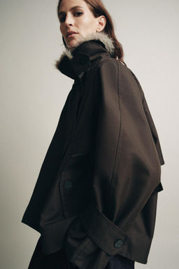 WATER-REPELLENT PARKA ZW COLLECTION - Zara фото 6