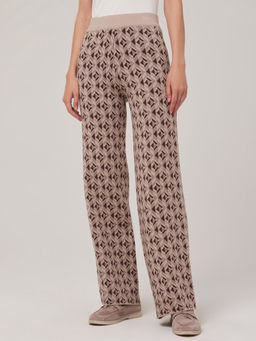 Брюки женские 1231156001 beige/brown - Eleganzza фото 4