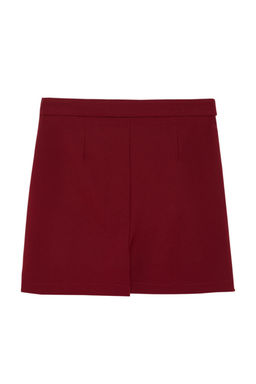 TRENDYOLMILLA Pudra Kruvaze Dokuma Sort Etek TWOAW20SR0072 фото 15