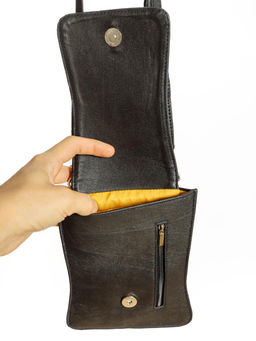 Сумка натуральная кожа через плечо №1115/18 - Ганг фото 5