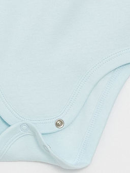 Bisiklet Yaka K?sa Kollu Bask?l? Erkek Bebek ??t??tl? Body - Waikiki фото 3