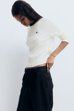 Jersey en punto trenzado - H&m фото 8