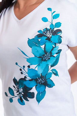 Футболка. М324175Па белый - Елена фото 4