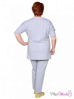 Костюм спортивный Модель №133 размеры 50-72 - Plusmoda фото 8