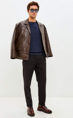 Джемпер F521-1566 d.blue - Fine joyce фото 11